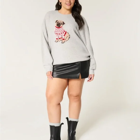 HOLLISTER PUG SWEATER - Picture 3 of 3